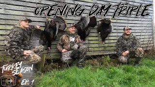 Opening Day Triple | Pennsylvania Turkey Hunting