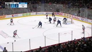 Late in the 3rd and overtime goal in NY Rangers vs Canucks. November 2, 2021