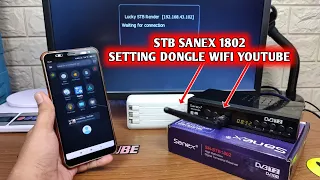 CARA SETTING DONGLE WIFI DI STB SANEX 1802