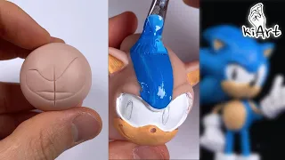 Create Classic Sonic the hedgehog with Clay / Sonic Mania [kiArt]