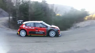 Test Citroën C3 WRC / Rallye Monte Carlo 2019 / Sébastien Ogier (HD)