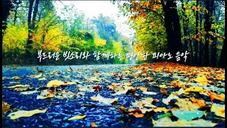 [Rain Sounds & Piano Music] • 오늘 하루는 어때요? 부드러운 빗소리와 함께하는 편안한 피아노음악 #휴식 #공부 #명상 #수면