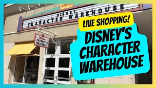 DISNEY CHARACTER WAREHOUSE LIVE SHOPPING!  New merch and new markdowns!