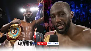 "You already know who I want!" | Terence Crawford calls out Errol Spence after Porter win