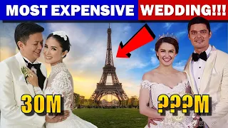 Most Expensive Celebrity Wedding in the Philippines | [ Expensive Wedding ]