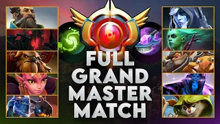 CRAZY FULL 10x GRANDMASTER TIER MATCH DOTA 2 (2.0)