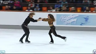 Allison REED / Saulius AMBRULEVICIUS (LTU) - 2023 Nebelhorn Trophy - Rhythm Dance 80's Theme