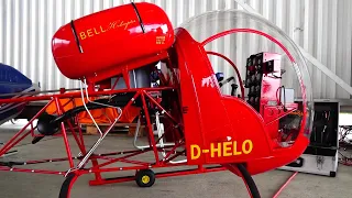 Biggest Electro RC Scale Helicopter Model 48 Cell Lipo Bell