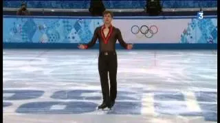 Le programme long de Brian Joubert aux Jeux Olympiques de Sotchi