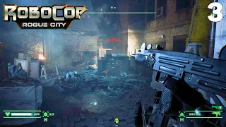 Robocop Rogue City Demo 2023 прохождение // Часть 3 // Гроза бандитов Детройта