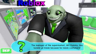 Roblox I Escaped from Mr.Yummy's Supermarket Obby !
