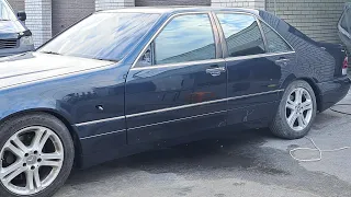 🅰 Полная покраска Mercedes-Benz W140 Кабан Полировка Кабана. Красим до идеала Легендарный автомобиль