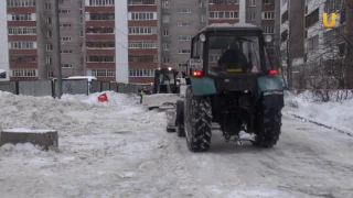 UTV. Почему дворы Уфы до сих пор не чистят от снега