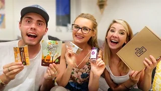 ZALFIE & NIOMI TRY HEALTHY SNACKS #5