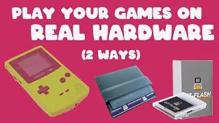 How to play your GB Studio games on a real Game Boy