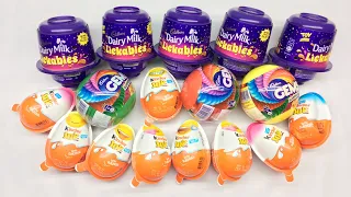 Lot's of Kinder joy, Dairy milk Iickables, Gems suprise balls