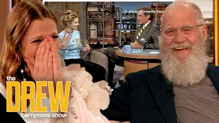 David Letterman Rewatches the Iconic Moment Drew Barrymore Flashed Him on TV 25 Years Ago (Extended)