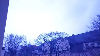 Gewitter in Berlin Karlshorst Blitzschlag