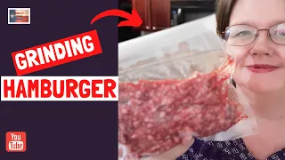 How to Grind your own HAMBURGER MEAT!💰💰And SAVE MONEY!!