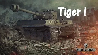 World of Tanks Replay - Tiger I, 10 kills, 4,9k dmg, (M) Ace Tanker