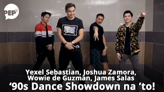 Joshua Zamora, Wowie de Guzman, James Salas, Yexel Sebastian dance showdown | PEP Live