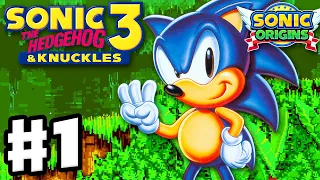 Sonic the Hedgehog 3 & Knuckles - Gameplay Walkthrough Part 1 - Angel Island Zone! (Sonic Origins)