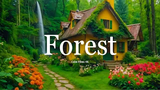 The Forest 4K - Calm Films, Relaxing Music , Nature, Peaceful Film