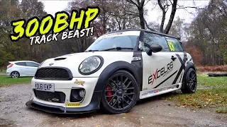 THIS *STRIPPED OUT 300BHP* MINI COOPER S JCW IS A WEAPON!