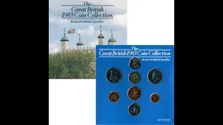 Набор монет Великобритании 1983 года