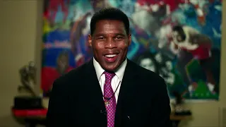 Former football player Herschel Walker speaks about his 'friend' Donald Trump