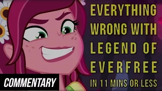 [Blind Commentary] Everything Wrong with Legend of Everfree in 11 Minutes or Less