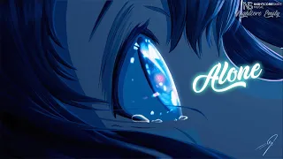 ➤Nightcore - Alone (Marshmello, With lyrics!) | NightcoreSkies x @Twilight_NC