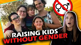 ❌3 trans parents raising kids WITHOUT GENDER! | Non-binary family 2 year update