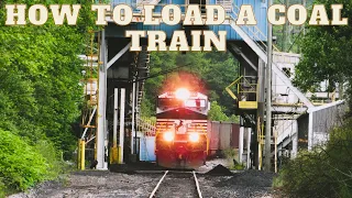 How A Coal Train Is Loaded! An Inside Look At Norfolk Southern’s Wentz Loadout!