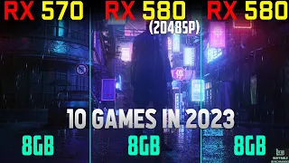 RX 570 vs RX 580 vs RX 580 2048SP: Gaming Performance Comparison in 2023