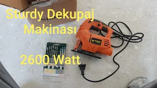 Sturdy Dekupaj Makinası | Laminat Parke Kesme Makinası Nasıl Kullanılır