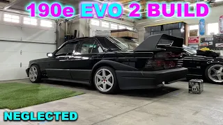 My Mercedes 190e EVO 2 is a disaster. Duraflex body kit