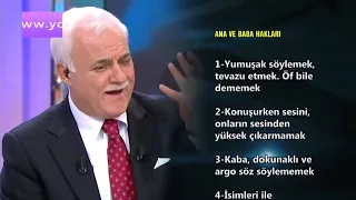 Anne ve Babaya Bakmanın Sevabı - Nihat Hatipoğlu