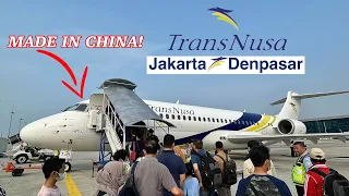 FLYING ON THE MADE IN CHINA REGIONAL JET IN INDONESIA | TransNusa’s BRAND NEW ARJ-21 Economy