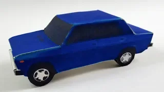 How to make a car out of paper A4 - 2107