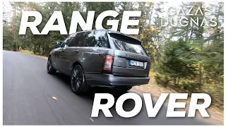 Land Rover Range Rover: tobulas, kol važiuoja