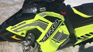 2019 Polaris Pro RMK 850