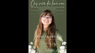 Gedenkdiens van Chloe Valentine