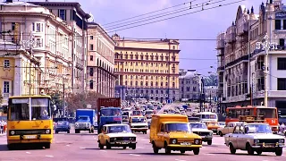 "Московское утро" 1985 год, чудесная кинозарисовка о столице СССР. Забытые мгновения прошлой жизни