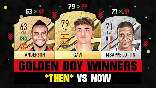 FIFA GOLDEN BOY WINNERS! *Then vs Now* 🤯😱 FIFA 04 - FIFA 23