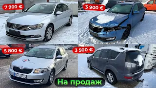 В продажу: Octavia A7 після ДТП, Passat B8, Outlander