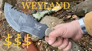 Best Budget Tracker Knife! The Weyland Tracker! Tom Brown’s competition.