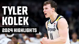 Tyler Kolek 2024 NCAA tournament highlights