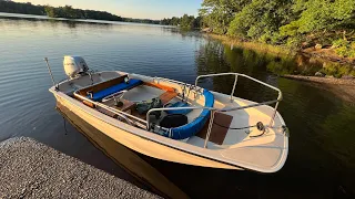 Classic Boston Whaler 13 Gets an Insane Power Upgrade with a Honda 50!