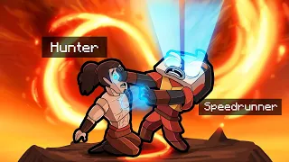 Manhunt AVATAR Firebender! (Speedrunner vs Hunter)